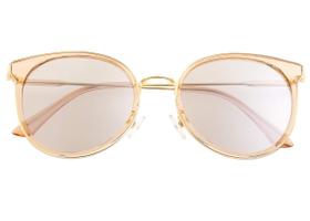 Óculos de sol BERTHA BRSBR040PK Cat Eye Metal Frame Polarizados