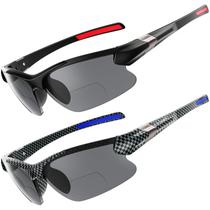 Óculos de sol bifocais DEHOTRE Wrap TR90 UV400 2,75 Óculos de sol bifocais DEHOTRE Wrap TR90 UV400 2,75