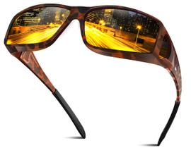 Óculos de sol Bio-th Night Vision Wrap-Around UV Protection