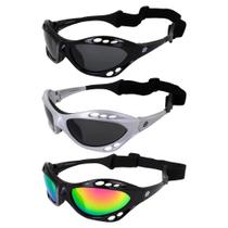 Óculos de sol Birdz Eyewear Seahawk acolchoados polarizados x3 com alça Óculos de sol Birdz Eyewear Seahawk acolchoados polarizados x3 com alça