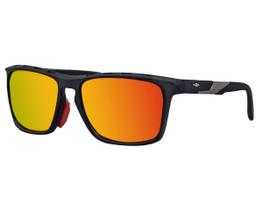 Óculos de Sol Bloovs Boston Matte Transparent Gray Red Mirror Polarized Óculos de Sol Bloovs Boston Matte Transparent Gray Red Mirror Polarized