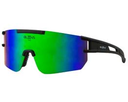 Óculos de Sol Bloovs Clip In Zoncolan Matte Black Green Mirror Polarized Óculos de Sol Bloovs Clip In Zoncolan Matte Black Green Mirror Polarized