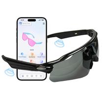 Óculos de sol Bluetooth Zigtik GG05 UV400 polarizados, 5-6 h de reprodução