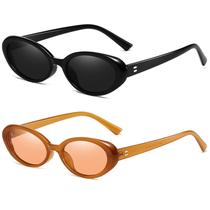 Óculos de sol Breaksun Retro Oval 90s Vintage para mulheres e homens