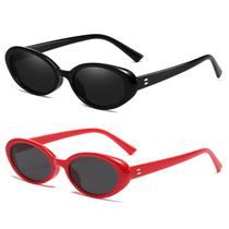 Óculos de sol Breaksun Retro Oval 90s Vintage para mulheres e homens