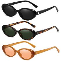 Óculos de sol Breaksun Retro Oval 90s Vintage para mulheres e homens