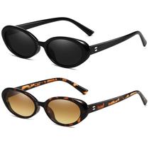 Óculos de Sol Breaksun Retro Oval - Estilo Vintage 90s para Homens e Mulheres