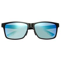 Óculos de sol BREED Pyxis Titanium Gunmetal/Blue Lens Blue