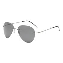 Óculos de Sol Brightzone Aviador Polarizado Moda Esportiva Ultra Leve Proteção UV400 Sem Aro
