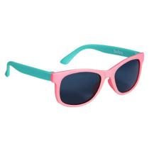 Óculos de sol buba baby, armação flexível - rosa/verde