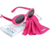 Óculos De Sol Buba C/ Proteção Solar Estojo Lenço Pink 11739
