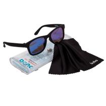 Óculos De Sol Buba C Proteção Solar Estojo Lenço Preto 11740