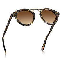 Óculos de sol CARFIA Double Bridge Small Face Acetate Polarized