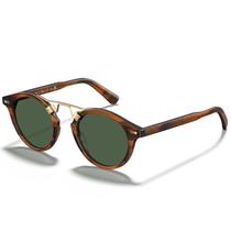 Óculos de sol CARFIA Medium Face Listrado em Acetato Polarizado UV400 Óculos de sol CARFIA Medium Face Listrado em Acetato Polarizado UV400