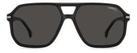 Óculos de sol Carrera 302/S Mttblack Grey Pz para homens Óculos de sol Carrera 302/S Mttblack Grey Pz para homens