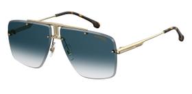 Óculos de Sol Carrera CA1016/S 0001 - Ouro Amarelo/Azul Escuro Óculos de Sol Carrera CA1016/S 0001 - Ouro Amarelo/Azul Escuro