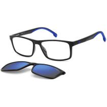 Óculos de Sol Carrera Clip On 8065 CS D51 555X Preto Óculos de Sol Carrera Clip On 8065 CS D51 555X Preto