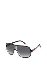 Óculos de sol Carrera Modern Standard 1058/s Preto Vermelho 63mm Óculos de sol Carrera Modern Standard 1058/s Preto Vermelho 63mm