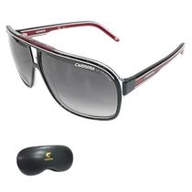 Óculos de Sol Carrera Preto Vermelho UV Protection GRAND PRIX 2/S T4O 649O S