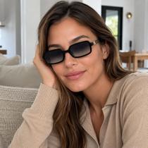 Óculos de Sol Casual Por Dios Feminino Versatil Resistente Modelo HP10338 Preto C8