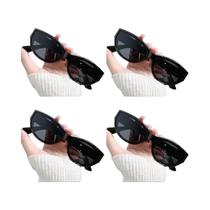 Óculos De Sol Cat Eye Multicoloridos UV400 Vintage Designer Feminino Casual Moda