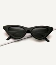 Óculos de Sol Cat Eye Preto Gatinho Retro Vintage UV400 - SunOne
