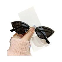 Óculos De Sol Cat Eye Sem Armação Multicoloridos Para Mulheres, Lentes Gradientes, Estilo Vintage Óculos De Sol Cat Eye Sem Armação Multicoloridos Para Mulheres, Lentes Gradientes, Estilo Vintage