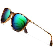 Óculos de sol CHBP Polarized Trendy 2024 Vintage Round Lens