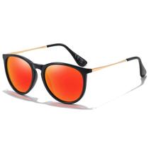 Óculos de sol CHBP Polarized UV400 Protection Retro Round