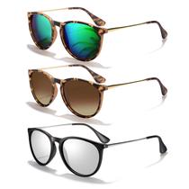 Óculos de sol CHBP Polarized UV400 Protection Retro Round Óculos de sol CHBP Polarized UV400 Protection Retro Round