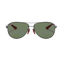 Óculos de Sol Chumbo Ray-Ban Scuderia Ferrari Collection RB8313M - RAY BAN