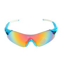 Oculos de sol ciclismo polarizado lente degrade 10024 - Azul Rockbros