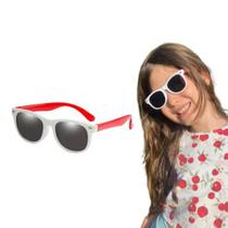 Óculos de Sol Clássico Infantil Colorido Polarizado UV400
