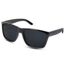 Óculos De Sol Clássico Masculino Quadrado Preto Proteção UV