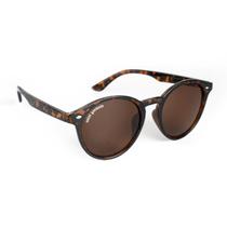 Óculos de Sol Clássico Redondo Lincoln Brown Turtle-Saint Germain