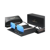 Óculos De Sol Clássicos Polarizados UV400 Para Homens, Estilo Quadrado, Anti-reflexo, Óculos Para