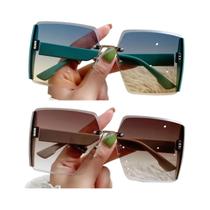 Óculos De Sol Clássicos Pretos Grandes Estilo Coreano Com Proteção UV Para Mulheres E Homens