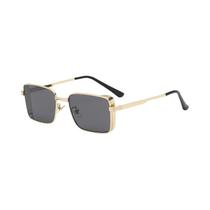Óculos De Sol Clássicos Unissex Estilo Steampunk, Marca De Luxo, Designer Retro, Armação Metálica Óculos De Sol Clássicos Unissex Estilo Steampunk, Marca De Luxo, Designer Retro, Armação Metálica