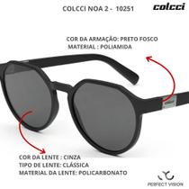 Óculos De Sol Colcci Noa 2 Cor Preto Fosco Lente Cinza 54 Óculos De Sol Colcci Noa 2 Cor Preto Fosco Lente Cinza 54