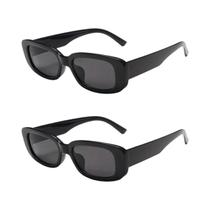 Óculos De Sol Com Armação Retangular Em Cores Doces UV400 Para Mulheres E Homens Y2K Vintage Fashion