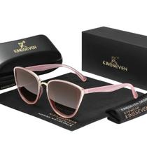 Óculos de sol com armação triangular feminino kingseven retrô