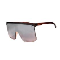 Óculos de Sol com Proteção UVA e UVB Marrom com Lente em Degradê Les Bains