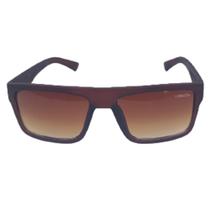 Óculos de Sol Coonecta Masculino Quadrado em Acetato Marrom