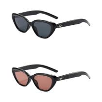 Óculos de sol da moda olho de gato coreano para mulheres proteção solar Óculos de sol da moda olho de gato coreano para mulheres proteção solar
