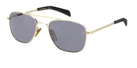 Óculos de sol David Beckham Modern Polarized Db 7019/s Gold 55mm