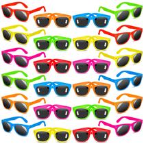Óculos de sol de festa INNOCHEER para crianças, pacote com 24 unidades, proteção UV400 Óculos de sol de festa INNOCHEER para crianças, pacote com 24 unidades, proteção UV400