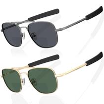 Óculos de sol de leitura bifocal LianSan Aviator, pacotes com 2 pacotes para homens e mulheres Óculos de sol de leitura bifocal LianSan Aviator, pacotes com 2 pacotes para homens e mulheres