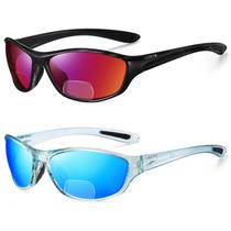 Óculos de sol de leitura bifocal LKEYE LK6092 UV400 para homens/mulheres