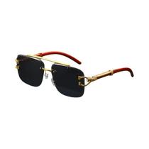 Óculos De Sol De Luxo Para Homens E Mulheres, Estilo Piloto, Sem Armação, Óculos De Moda Para Óculos De Sol De Luxo Para Homens E Mulheres, Estilo Piloto, Sem Armação, Óculos De Moda Para