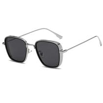 Óculos de Sol de Metal Quadrado Unissex Proteção UV400 - Vinkin